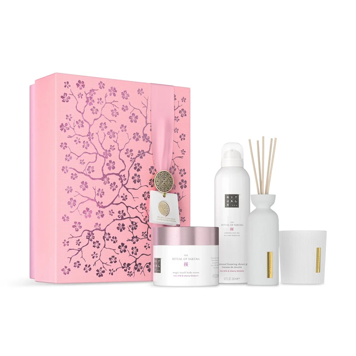 Подарунковий жіночий набір Rituals The Ritual Of Sakura Large Gift Set, 4 предмети